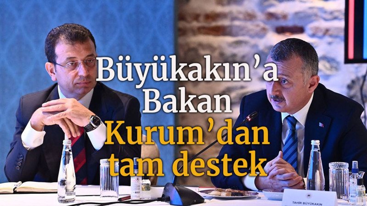 Büyükakın’a Bakan Kurum’dan tam destek